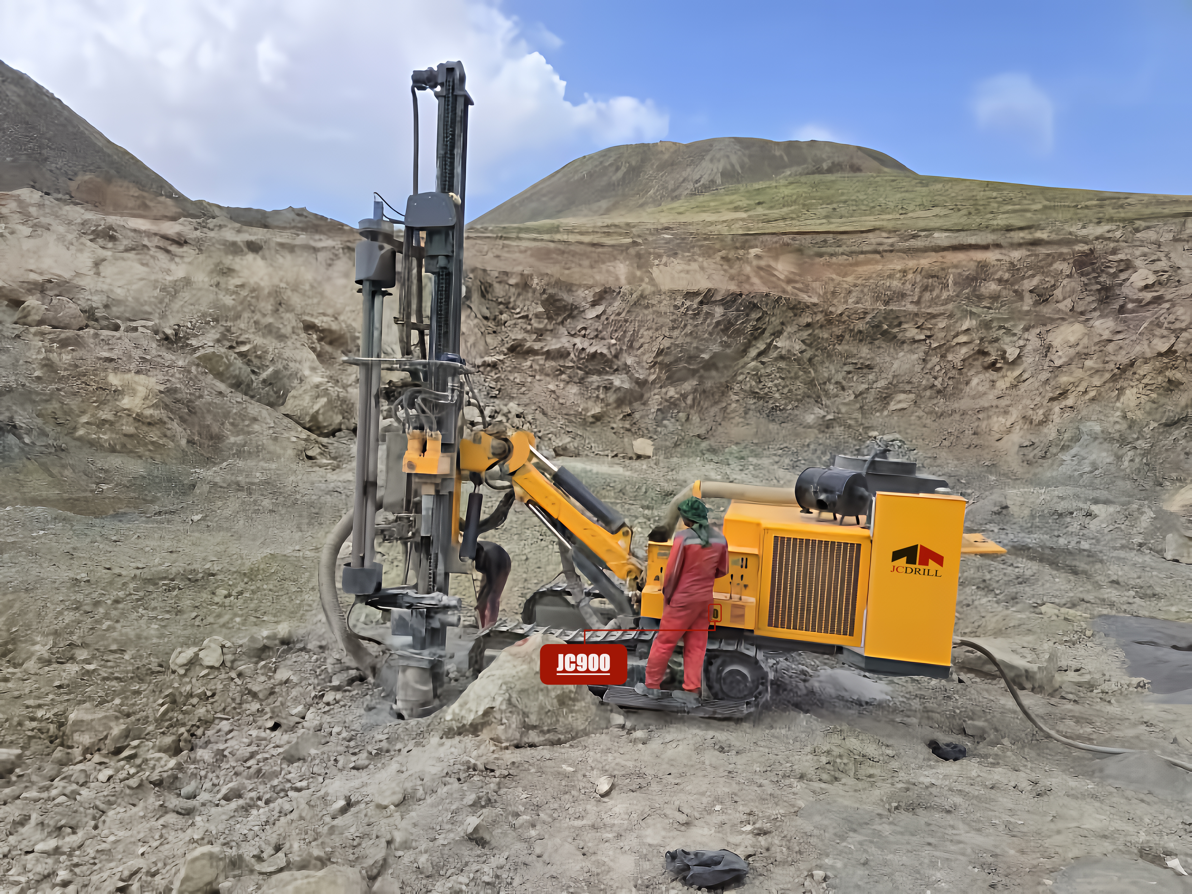 De laatste bedrijfszaken over JC900 Midden-Oosten Mijnbouwproject