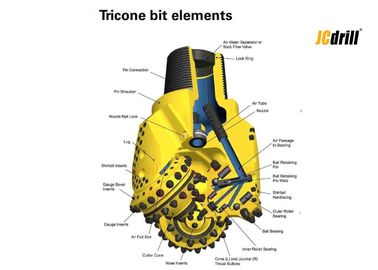 kopen Tricone de Rotsbeetje die van TCI voor Hardrockvorming Hoge Slijtageweerstand boren online vervaardiging