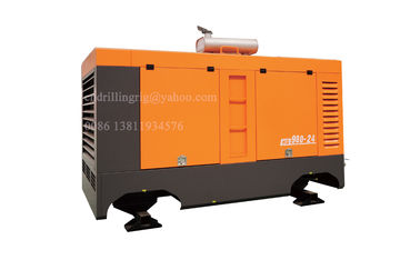 kopen Compressor van de de Schroeflucht van de dieselmotorhoge druk de Draagbare voor de Boring van de Waterput online vervaardiging