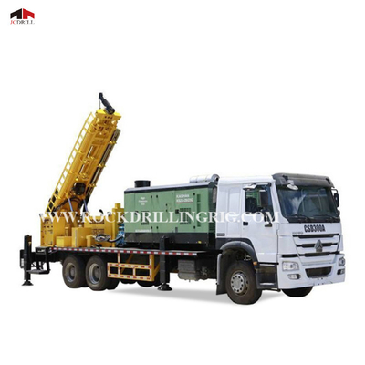 kopen Vrachtwagen Opgezette Hydraulische het Waterput die van Dth Rig Machine 6 X 4 boren online vervaardiging