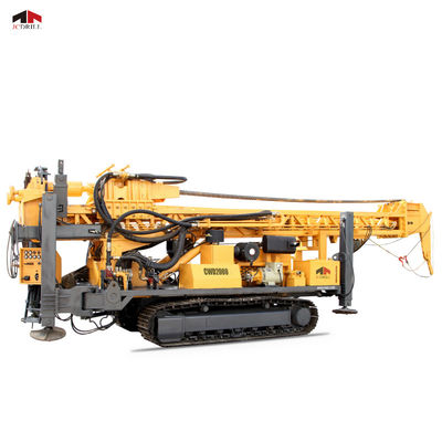 kopen Pneumatische oppervlakte Rotary Cummins Diesel Hydraulische Crawler Zware waterput Boorput online vervaardiging