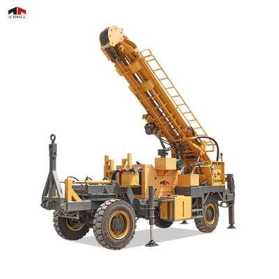 kopen TWD600 Hydraulische Vierwielige Aanhanger Waterput Boorinstallatie online vervaardiging