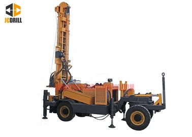 kopen 4.5m van het de Lengtewater van de Boorpijp Installatie van de de Putboring 400m Diepe Aanhangwagen Opgezette Boringsmachine online vervaardiging