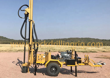 kopen 200m Aanhangwagen Opgezette de Boringsinstallatie van de Waterput met de Installatie van de de Putboring van het Dieselmotorwater online vervaardiging