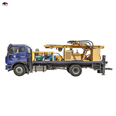kopen Opgezette het Waterput die van CSD200 4x4 Vrachtwagen Rig Borehole Machine boren online vervaardiging
