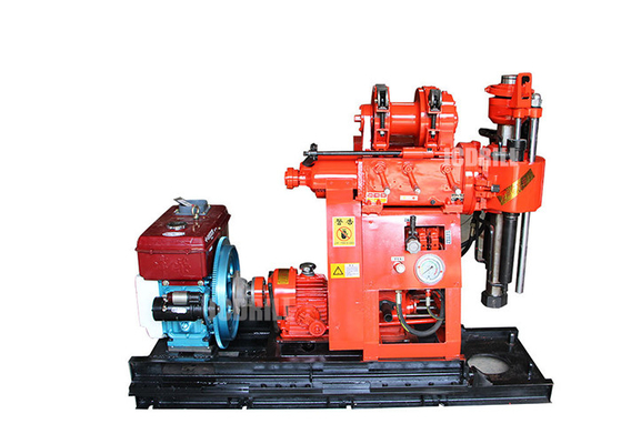 kopen Dieselmotor Draagbare waterput boormachine Skid gemonteerd Rotary 180m online vervaardiging