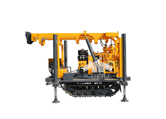 kopen De roterende Put die van het Spoor Hydraulische 200m Commerciële Water Rig Diesel boren online vervaardiging