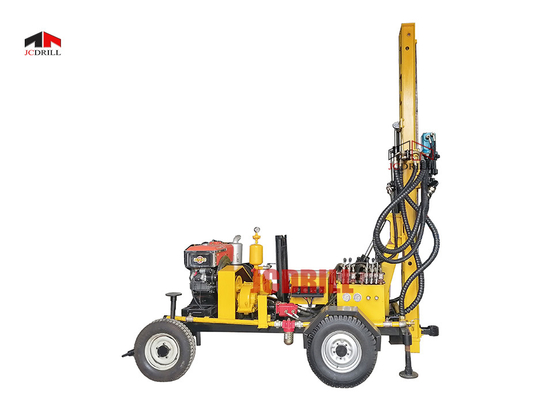 kopen Hydraulisch de Boringsmachine van de Waterput/de Installatie Diesel van de Boorgatboring Machtstype online vervaardiging