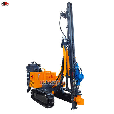Top Hammer Hydraulisch systeem Seft aangedreven Crawler Rock Blasting Drilling Rig Met stofverzamelaar