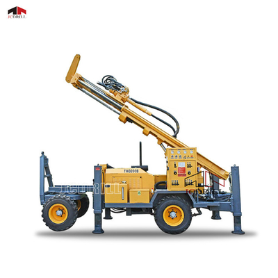 Goede prijs. 4 wielen 180m Draagbare Hydraulische Waterput die Rig Trailer Mounted boren online