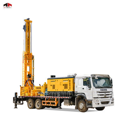 Het goed Hydraulische Opgezette Water die van 93kw Vrachtwagen Rig For Agriculture boren