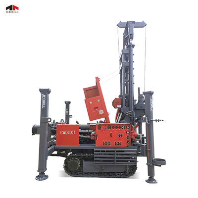 CWD200T Rupsband Waterput Boorinstallatie 2000m Diepte 5500Nm Koppel