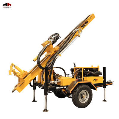 Goede prijs. TWD150 Trekbare aanhangwagen Hydraulische waterputboorinstallatie Online