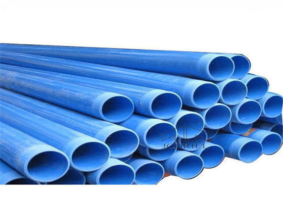 Goede prijs. 50x6000mm Diepe Blauwe van de het Waterput van de Plastic Omhulselpijp de Boringshulpmiddelen met Groeven online