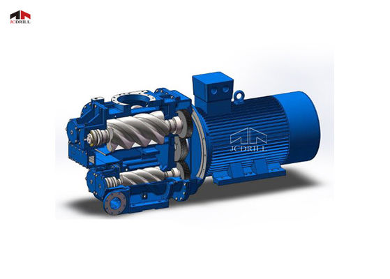 De kleine de Luchtcompressoren van de Lage Druk Draagbare Roterende Schroef zetten Één Wiel Twee voor Jack Hammer op