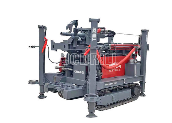 Het de Motorkruippakje van staalyuchai zette Boor Rig Borehole Cwd 260t op